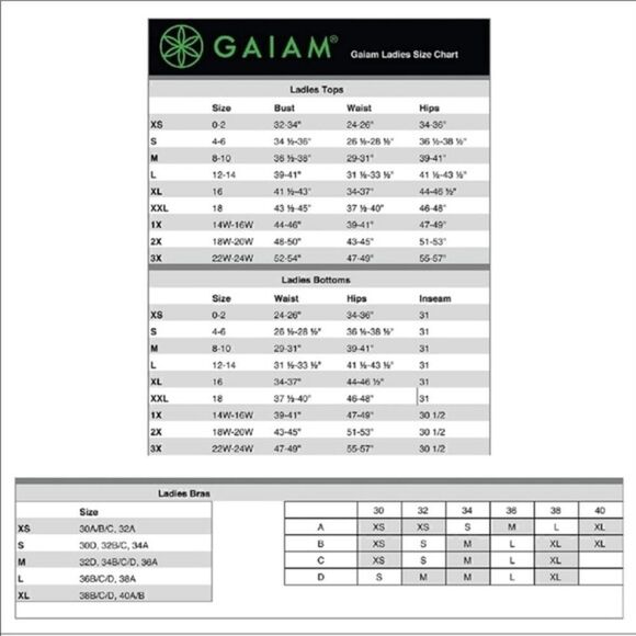 NWT GAIAM OM High-Waisted ColorblockLeggings - Picture 4 of 7